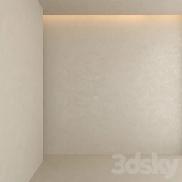 Decorative plaster 9 3D Model