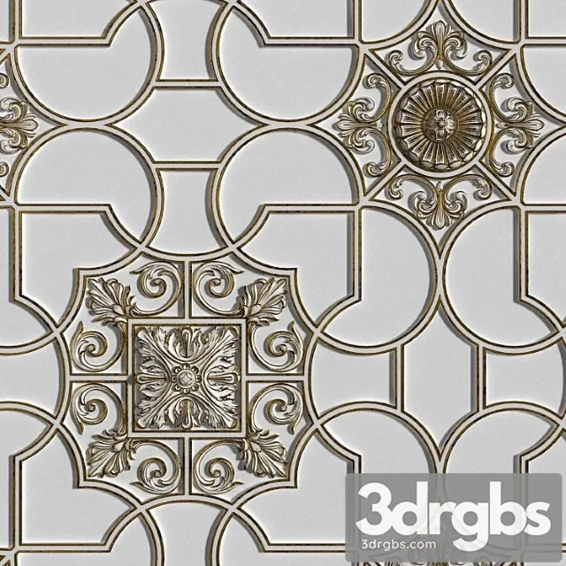 Decorative plaster Ceiling moldings 3344 Free Download