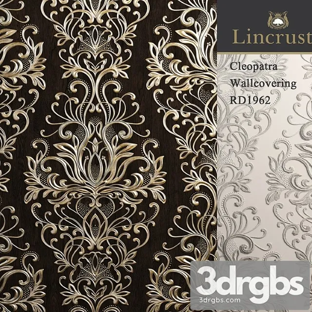 Decorative plaster Lincrusta cleopatra wallcovering 3D Model Free