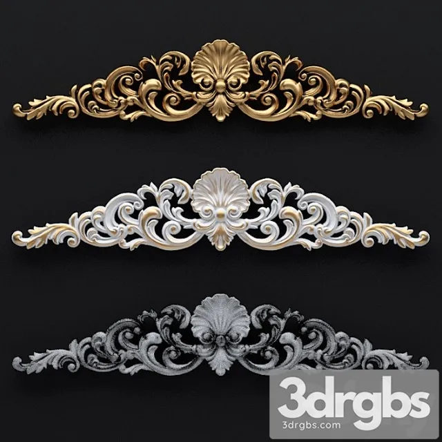 Decorative plaster Nakladka 33 new 3D Model Free