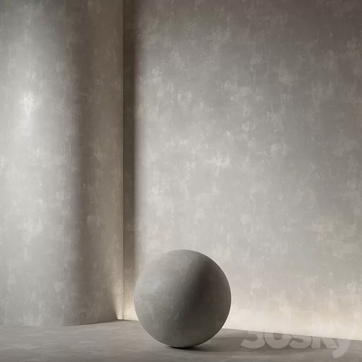 Decorative plaster. Seamless decorative plaster material 64