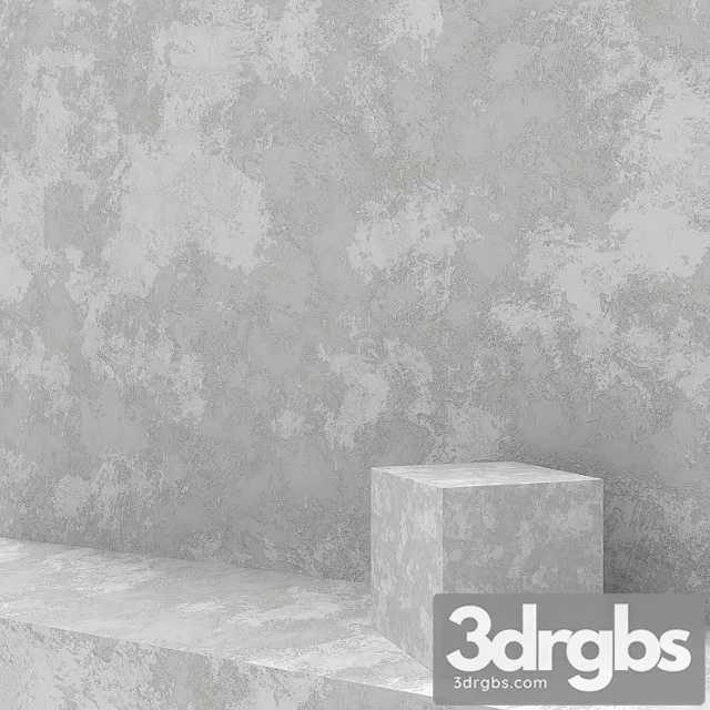 Decorative Plaster Shelk 3D Model Free