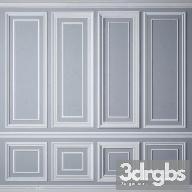 Decorative Plaster Wall Set 06 Free Download