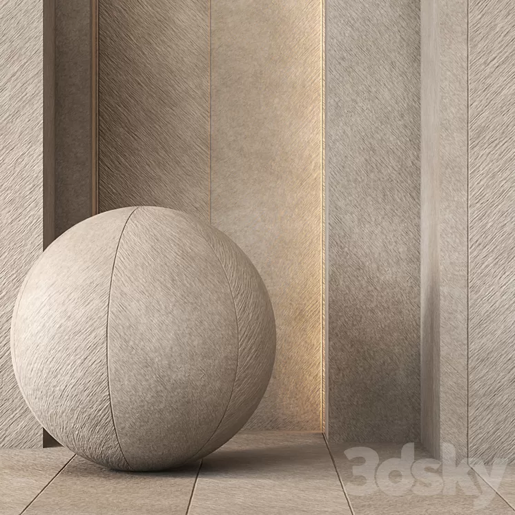 Decorative Plaster wall Texture – 4K – Seamless 3D Model