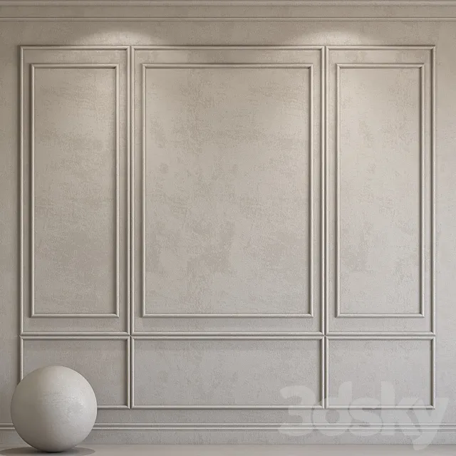 Decorative plaster with molding 134 Free Download