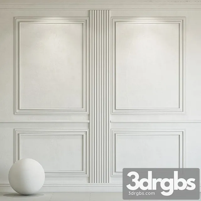 Decorative Plaster With Molding 275 3D Model Free