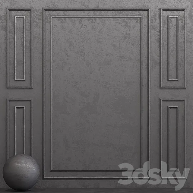 Decorative plaster with molding 6 Free Download