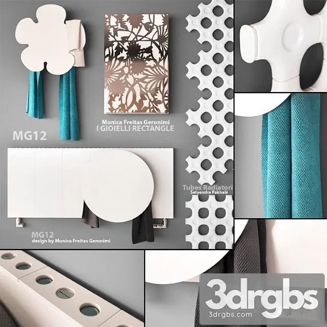 Decorative Radiators 1 3D Model Free