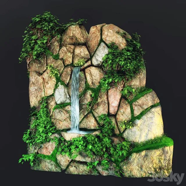 Decorative rock 3D Model