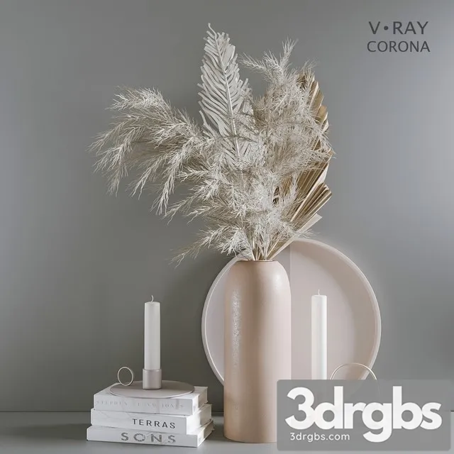 Decorative Set 00000014 3D Model Free