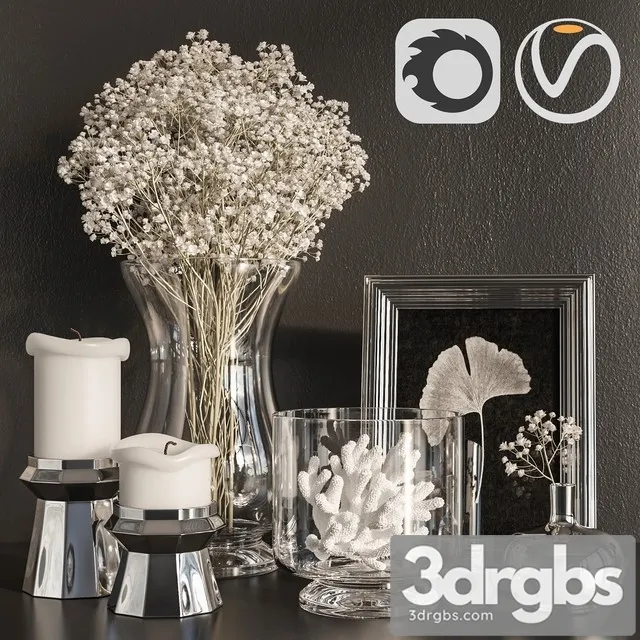 Decorative Set 000014 3D Model Free