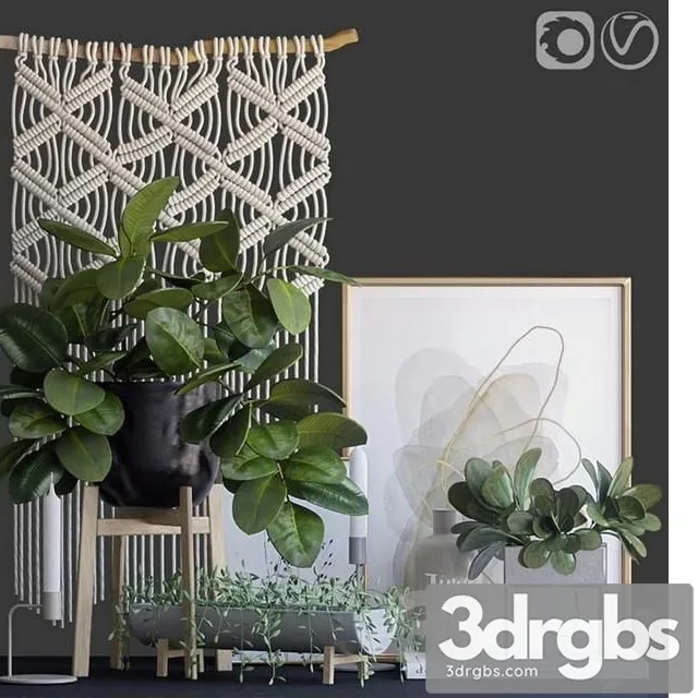 Decorative Set 000016 3D Model Free