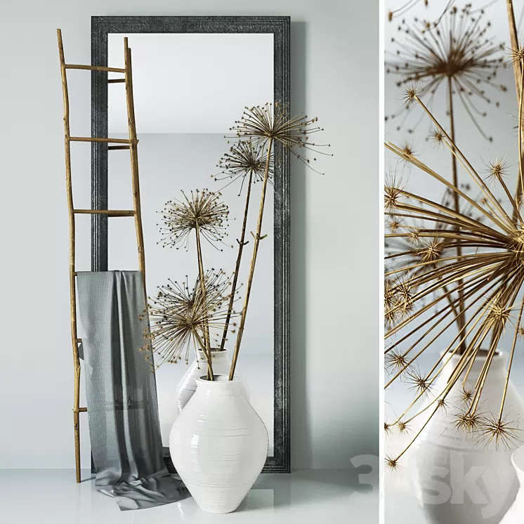 Decorative set 004 | Decorative composition 004 3D Model