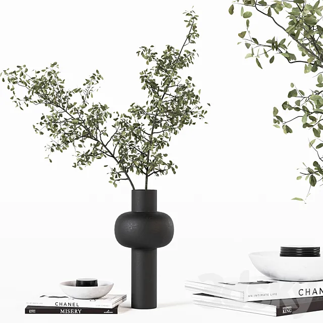 Decorative Set - 01 3D Model