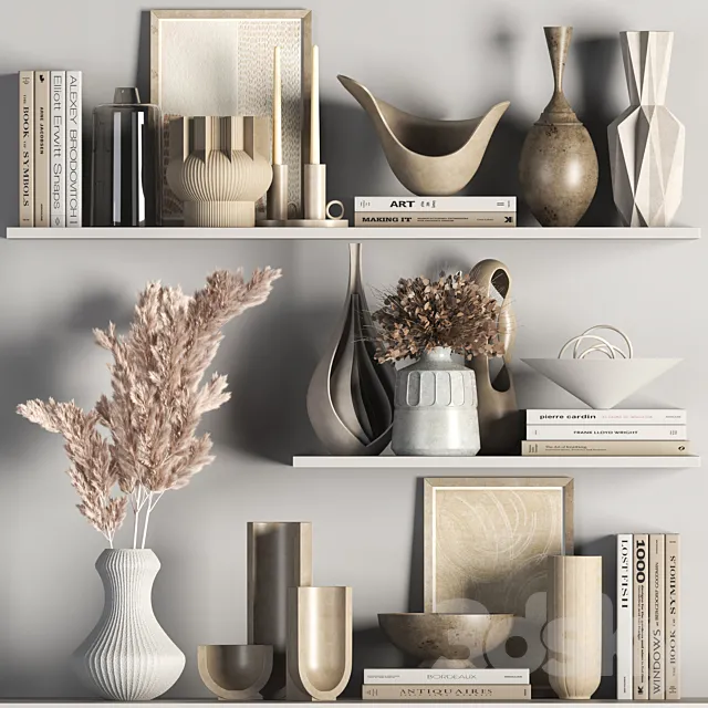 decorative set 014 3D Model