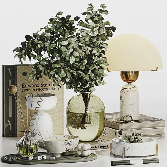 Decorative Set 014 3D Model