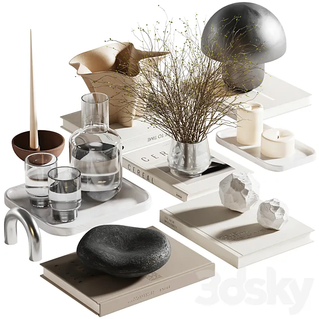 decorative set 016 3D Model