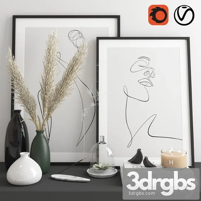 Decorative set 01_222 Free Download