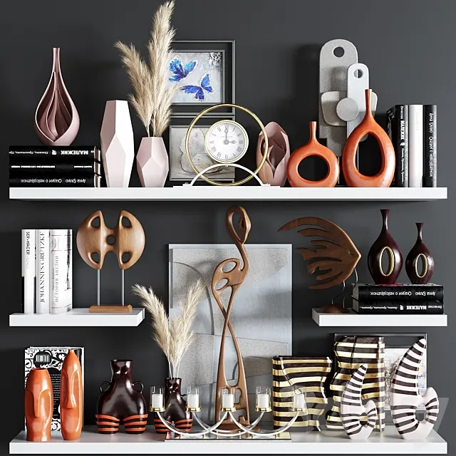 decorative set 02 3DModel