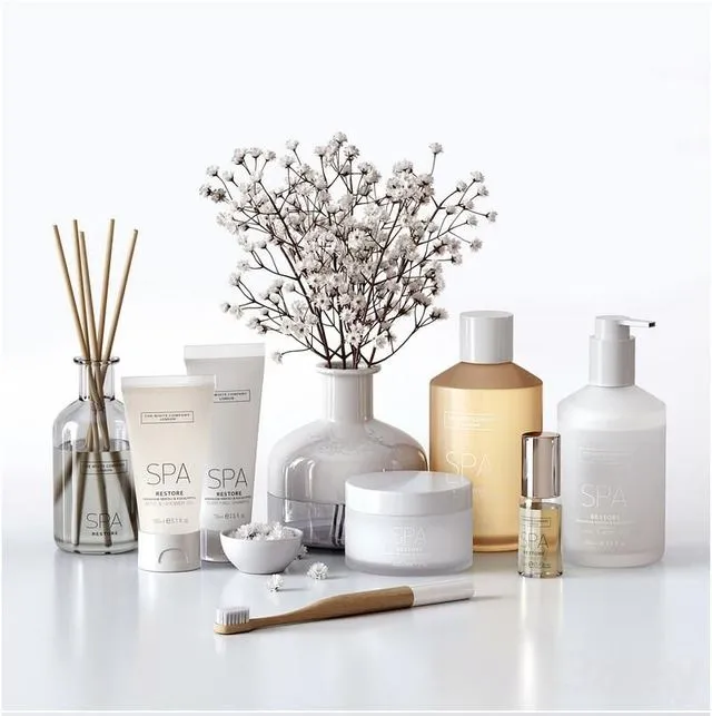 Decorative set 024 for bathroom 3D Model