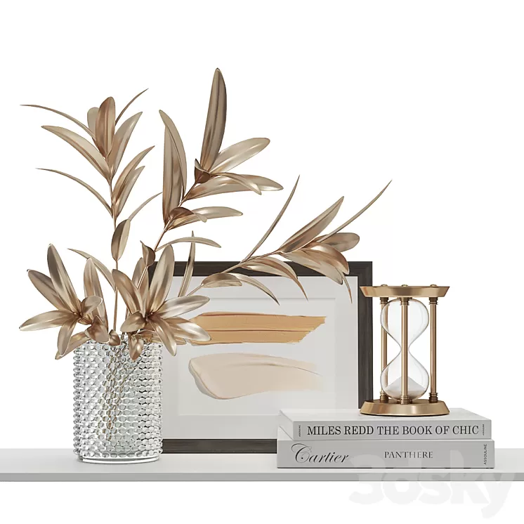 decorative set 03 3D Model
