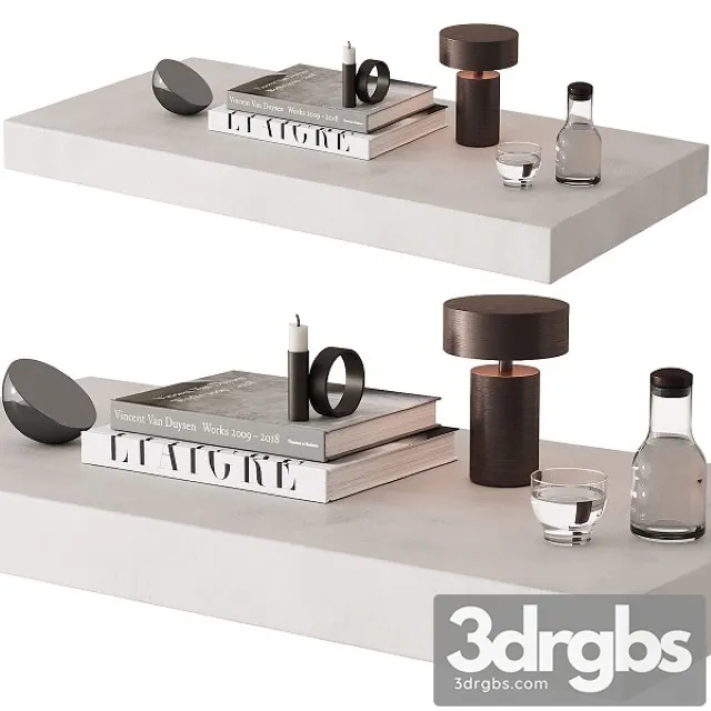 Decorative Set 035 3D Model Free