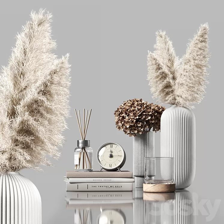 Decorative set 049 3D Model