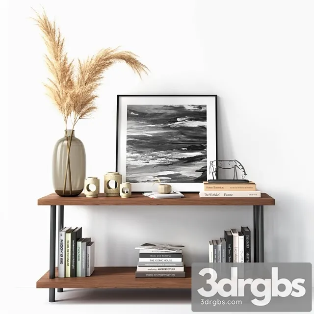 Decorative set 04_3 3D Model Free