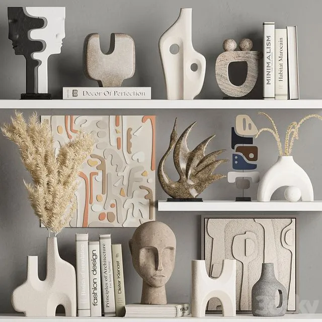 Decorative Set 05 3D Model