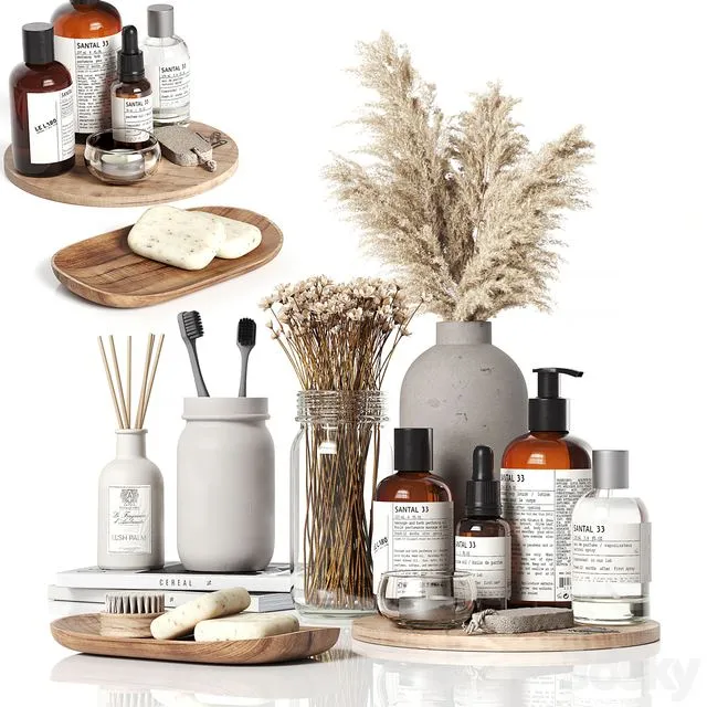 Decorative set 052 3D Model