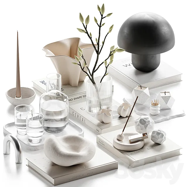 decorative set 057 3D Model