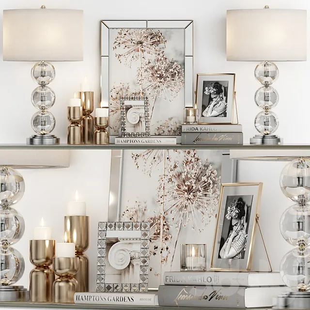 DECORATIVE SET 06 3D Model