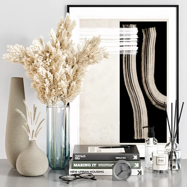 Decorative set 06 3D Model