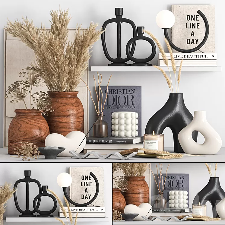 decorative set-06 3D Model