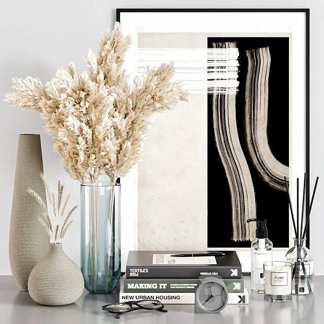 Decorative set 06 3DModel