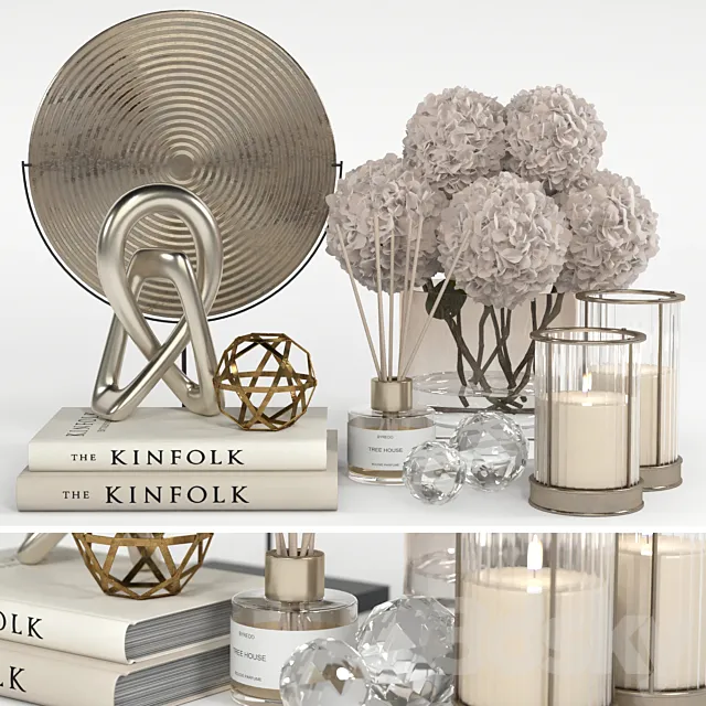 Decorative set 06 3DModel