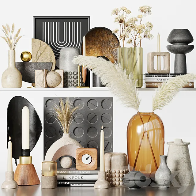 Decorative Set 06 3DModel