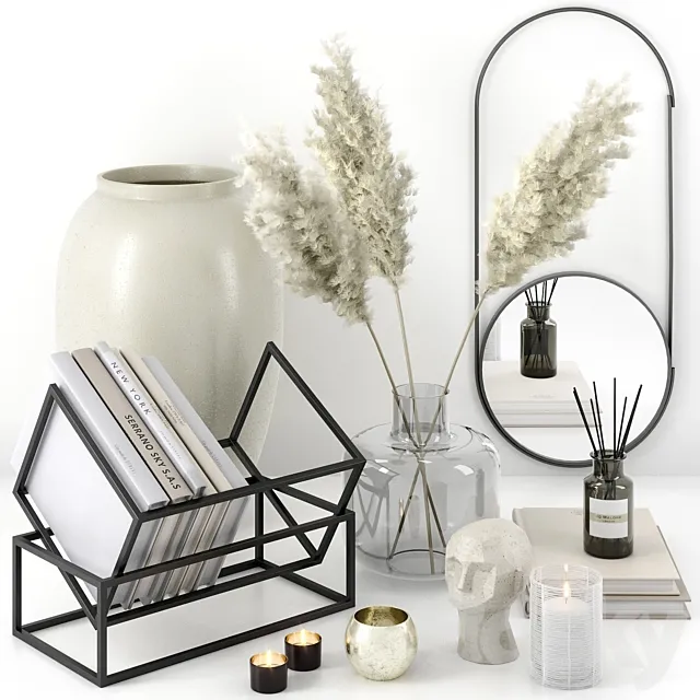 Decorative Set 07 3D Model