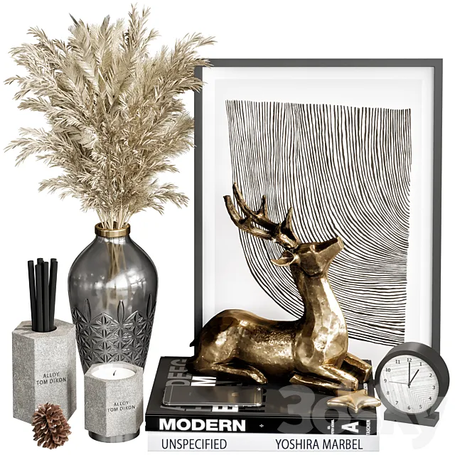 Decorative Set 07 3DModel