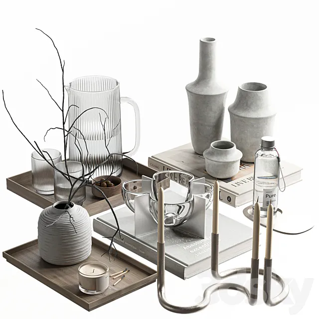Decorative Set-078 3D Model