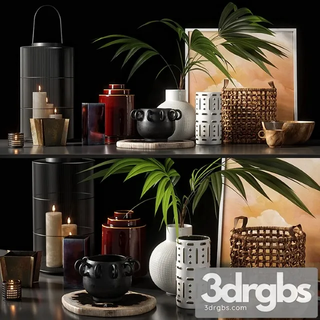 Decorative set 07_2 3D Model Download