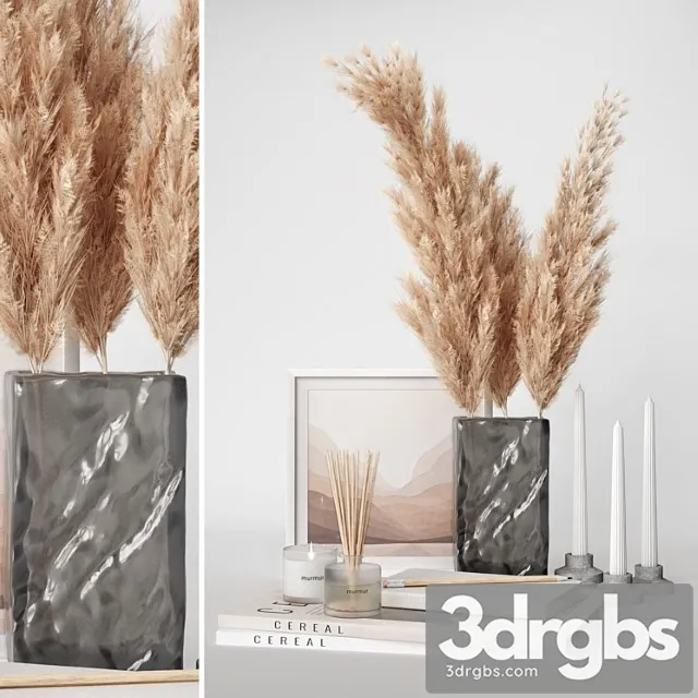 Decorative set - 08 3D Model Free