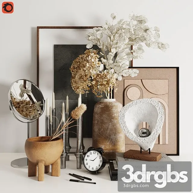 Decorative set 1 3 (2) 3D Model Download