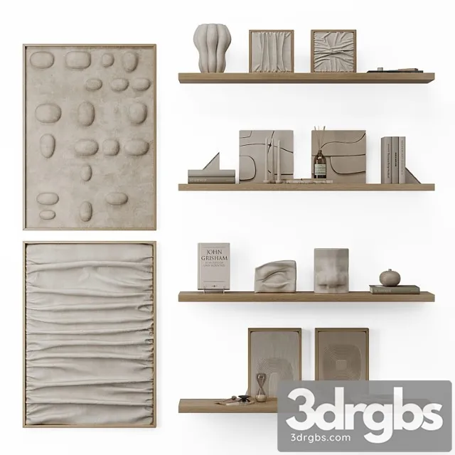 Decorative Set 1 3 3D Model Download