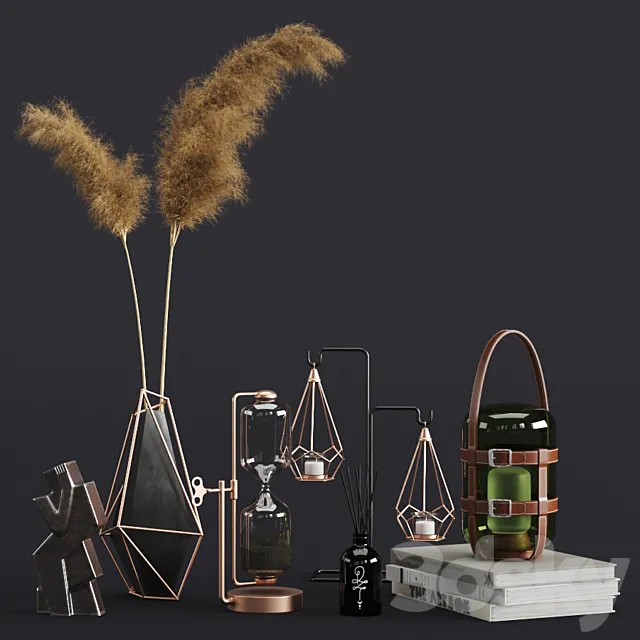 Decorative set. 1 3D Model