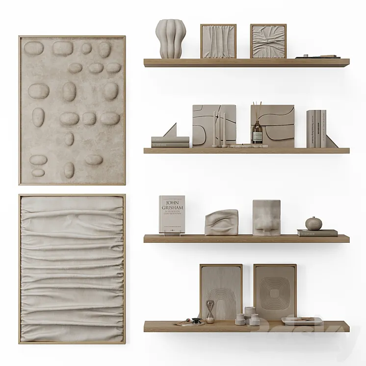 Decorative set - 1 3D Model Free