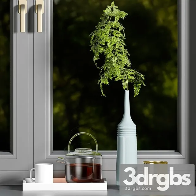 Decorative Set 10 2 3D Model Download