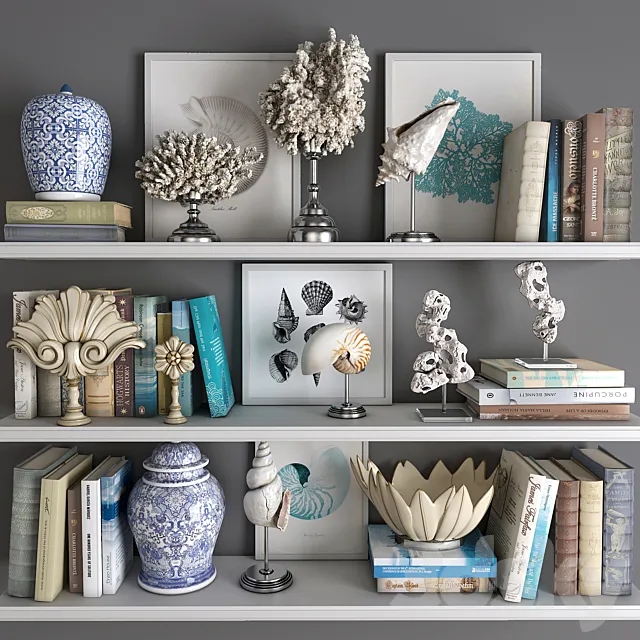 Decorative set 10 3D Model