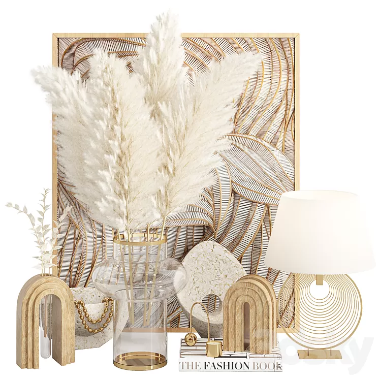 Decorative set 10 3D Model