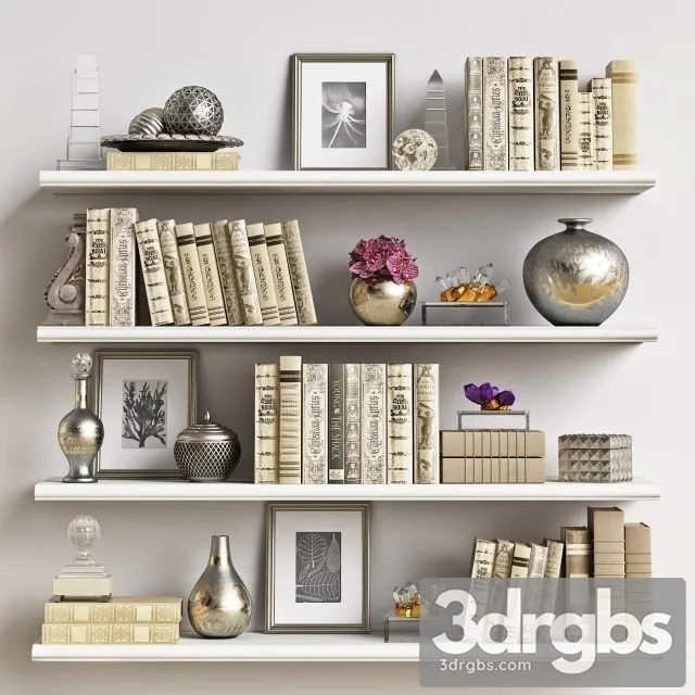 Decorative Set 10 3D Model Download